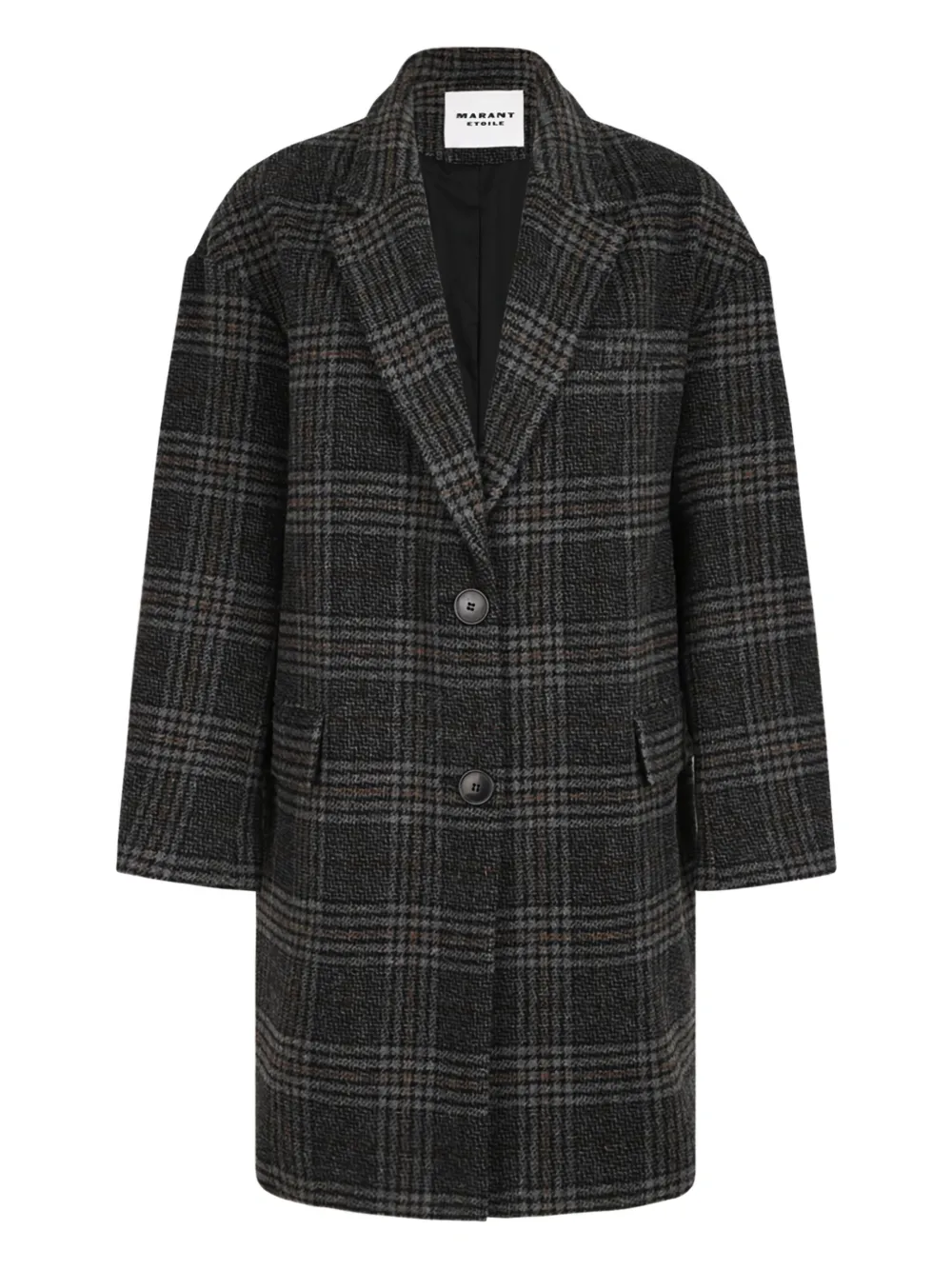 Шерстяное пальто в клетку ISABEL MARANT, серый
Шерстяное пальто в клетку ISABEL MARANT, серый
