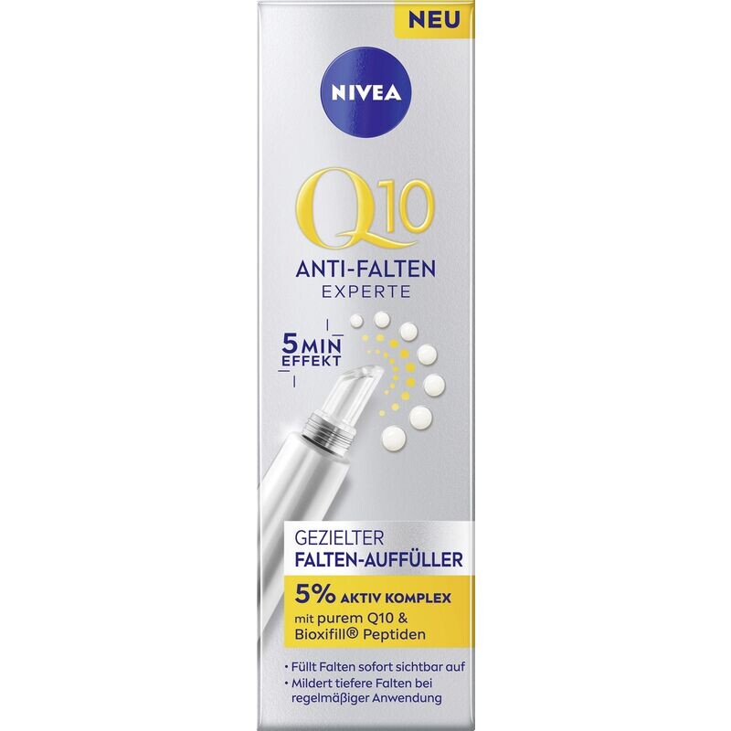 Q10 Anti-Wrinkle Expert Направленный заполнитель морщин NIVEA, 15 ml
Q10 Anti-Wrinkle Expert Направленный заполнитель морщин NIVEA, 15 ml