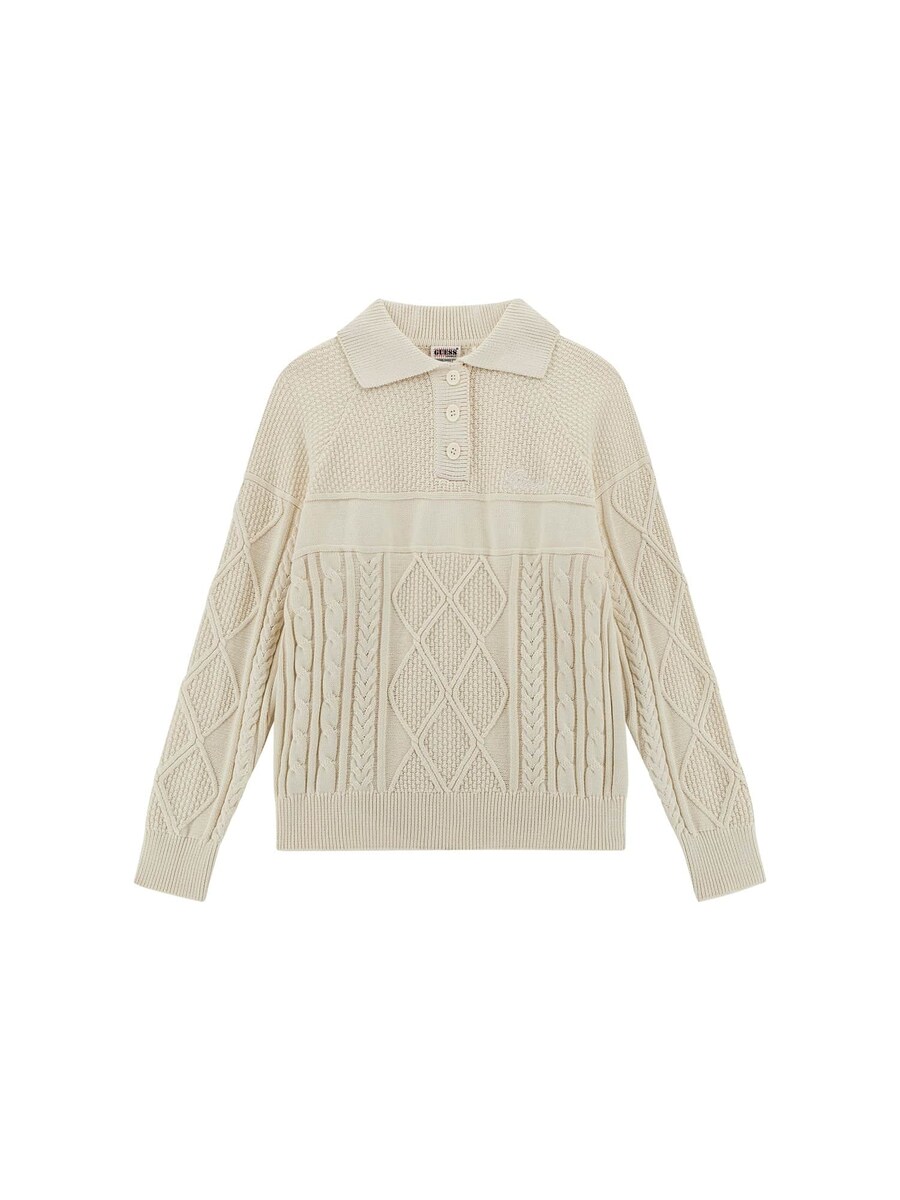 Свитер GUESS, кремовый
Свитер GUESS, кремовый