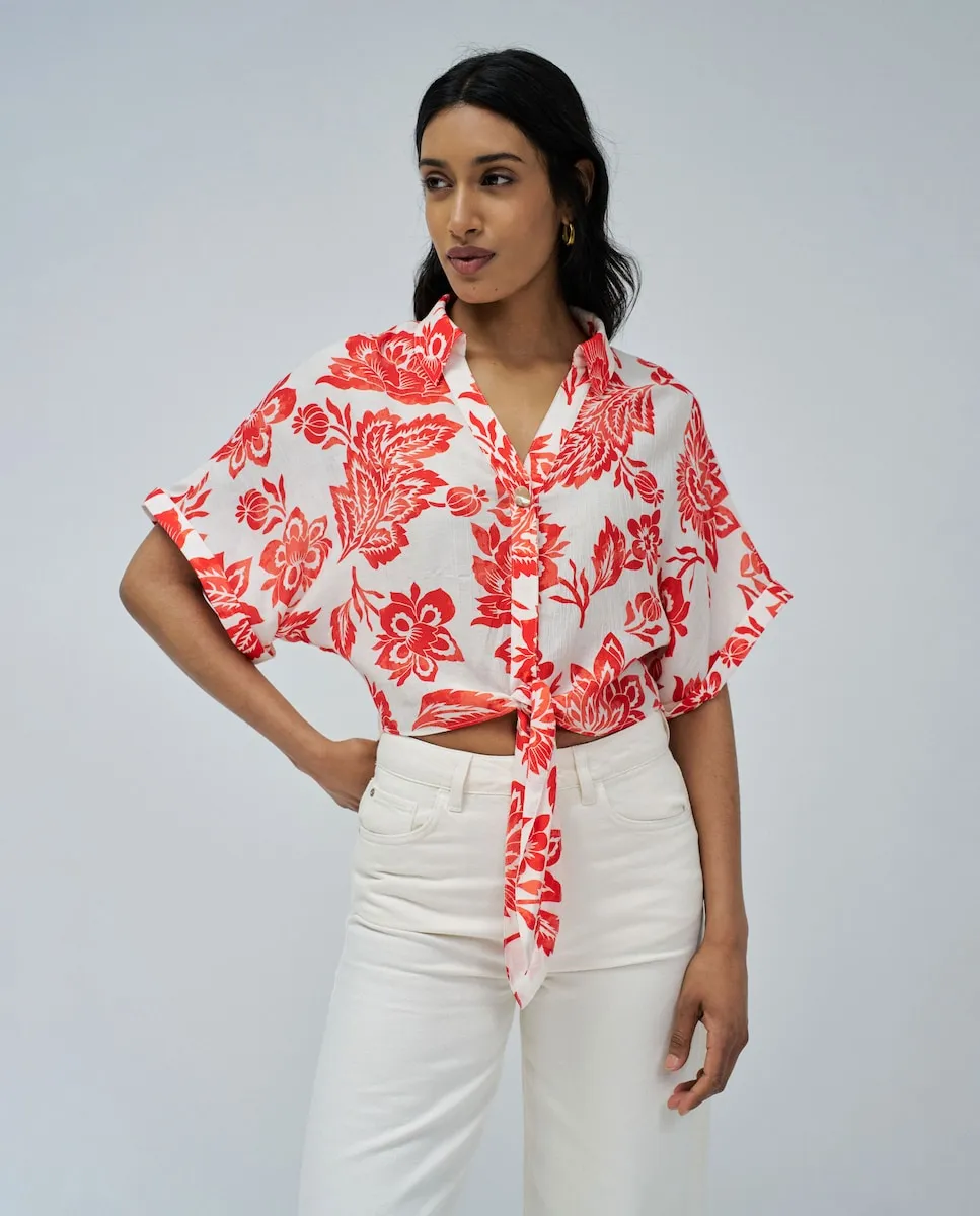 Женская блузка с бантом на подоле Salsa Jeans, красный
Женская блузка с бантом на подоле Salsa Jeans, красный