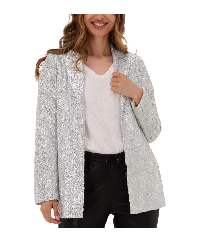 Блейзер с пайетками Goosecraft, серый
Блейзер с пайетками Goosecraft, серый