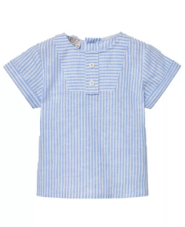 Детская полосатая рубашка Dorna для мальчиков. Paz Rodriguez, белый
Детская полосатая рубашка Dorna для мальчиков. Paz Rodriguez, белый