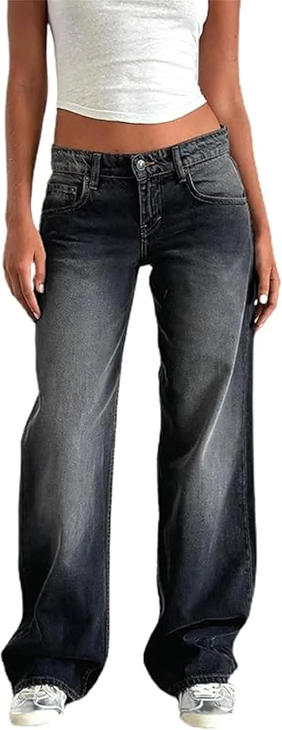 Джинсы женские low rise baggy, straight wide leg
Джинсы женские low rise baggy, straight wide leg