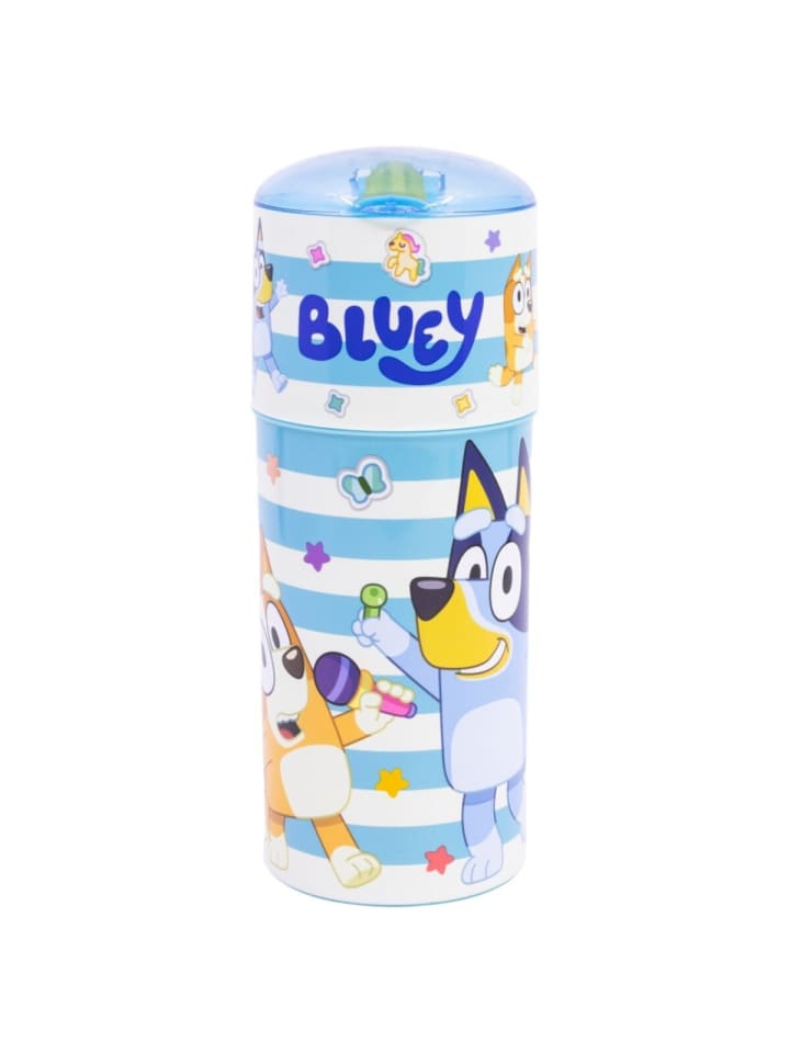 Пластиковая бутылка для воды объемом 350 мл с откидной крышкой для питья Bluey
Пластиковая бутылка для воды объемом 350 мл с откидной крышкой для питья Bluey