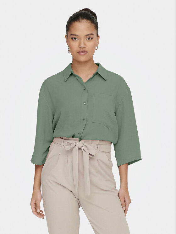 Рубашка обычного кроя Divya 15271186 Jdy, зеленый
Рубашка обычного кроя Divya 15271186 Jdy, зеленый