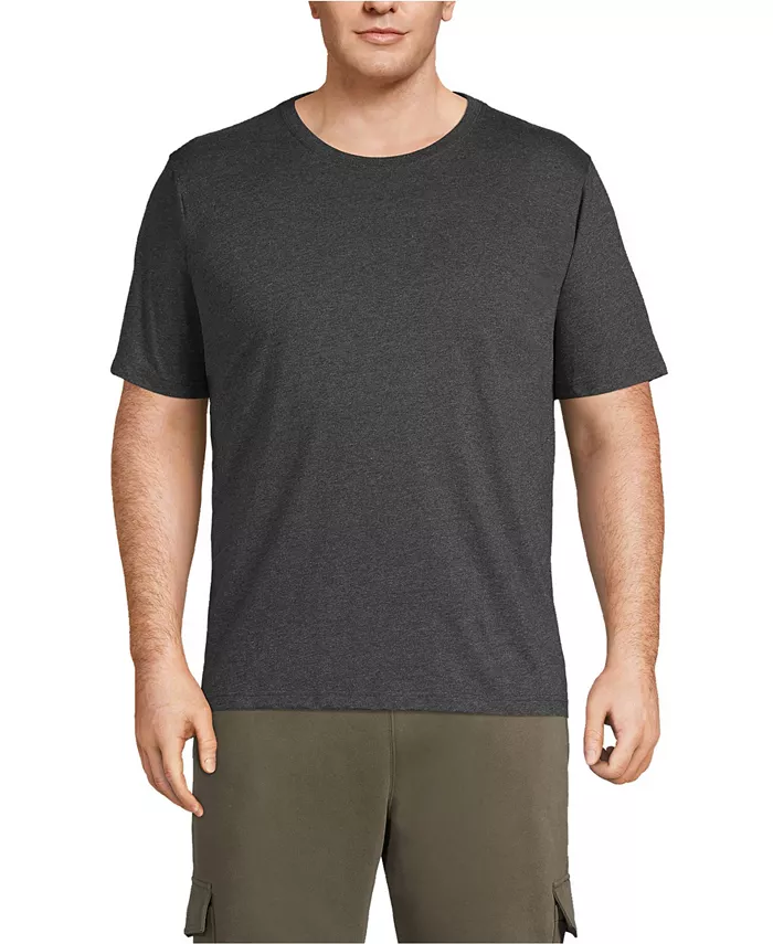 Футболка с коротким рукавом Big & Tall Super-T Lands' End, черный
Футболка с коротким рукавом Big & Tall Super-T Lands' End, черный