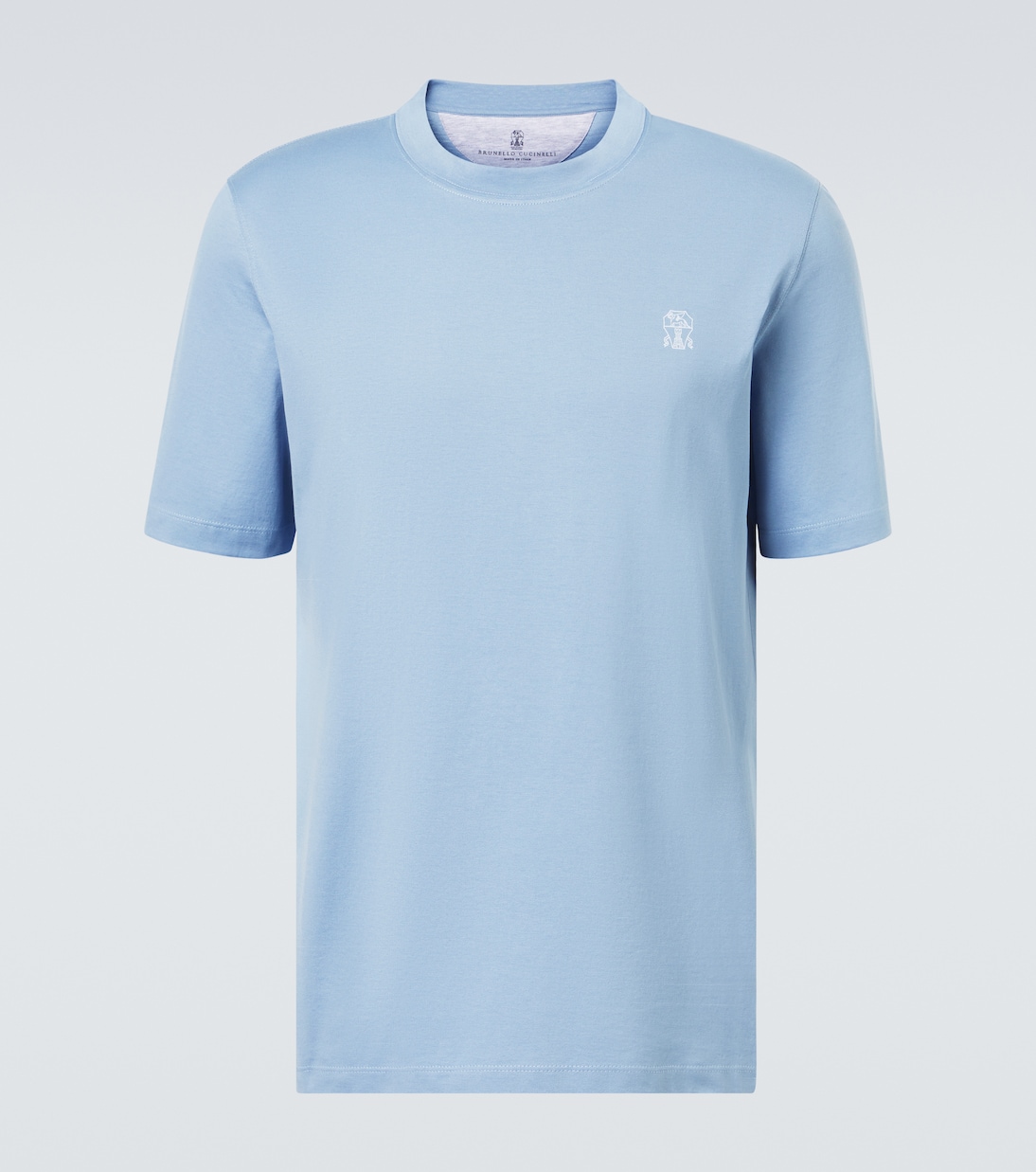 Футболка из хлопкового джерси с логотипом Brunello Cucinelli, Cjd84
Футболка из хлопкового джерси с логотипом Brunello Cucinelli, Cjd84