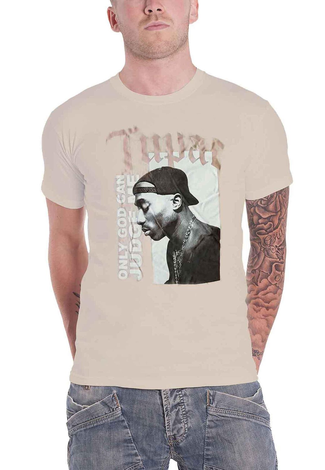 Футболка «Только Бог может меня судить» Tupac, коричневый
Футболка «Только Бог может меня судить» Tupac, коричневый
