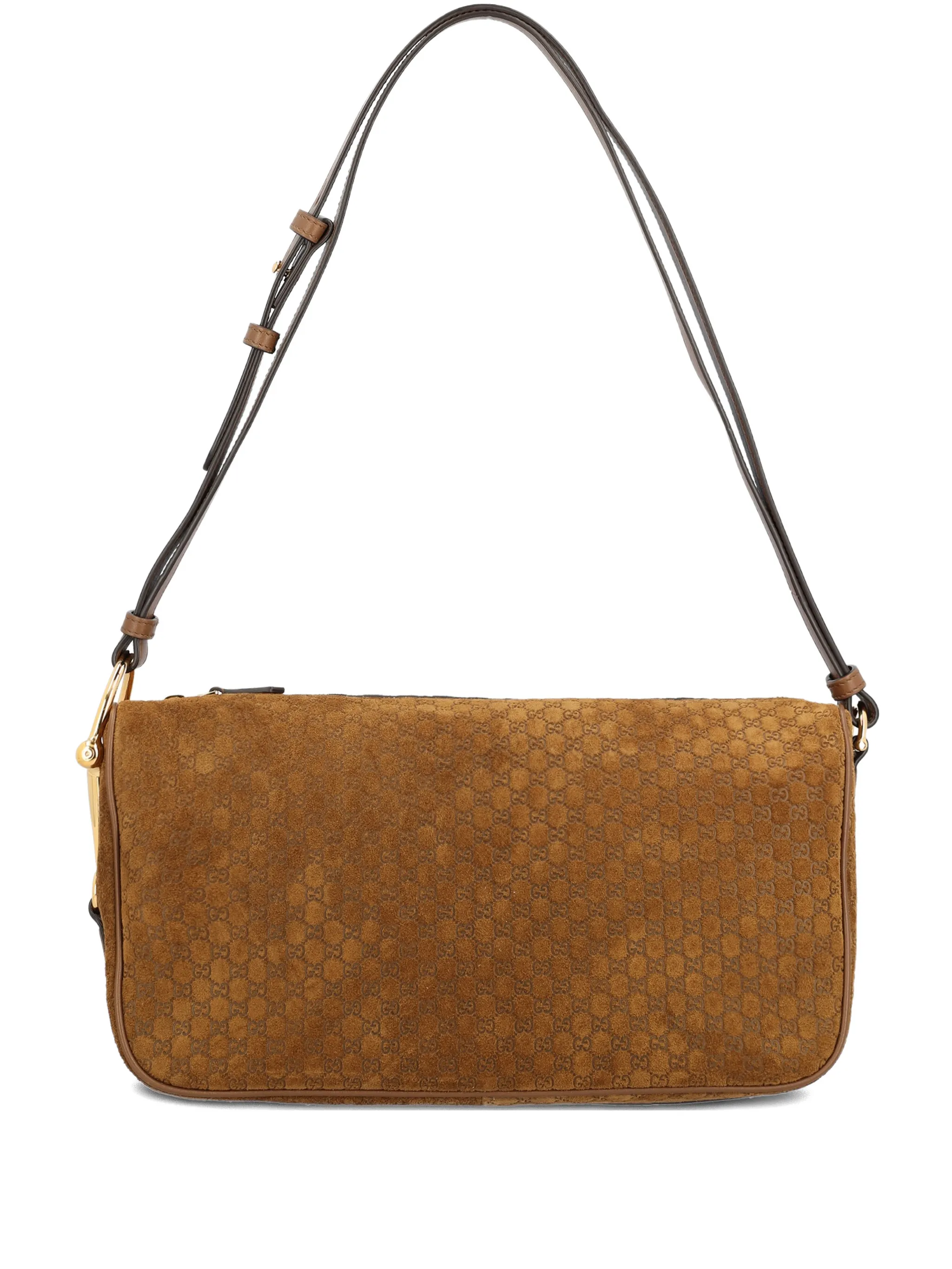 Сумка через плечо средней длины из полукомбинезона Gucci, коричневый
Сумка через плечо средней длины из полукомбинезона Gucci, коричневый