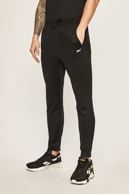 Брюки Reebok, черный 
Брюки Reebok, черный