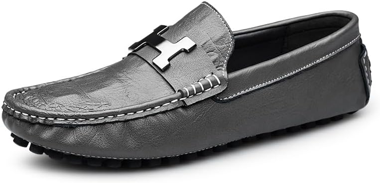 Мужские кожаные деловые туфли Asifn, легкие, мягкие, дышащие, удобные лоферы для поездок, прогулок, вождения и работы в офисе, серый
Мужские кожаные деловые туфли Asifn, легкие, мягкие, дышащие, удобные лоферы для поездок, прогулок, вождения и работы в офисе, серый