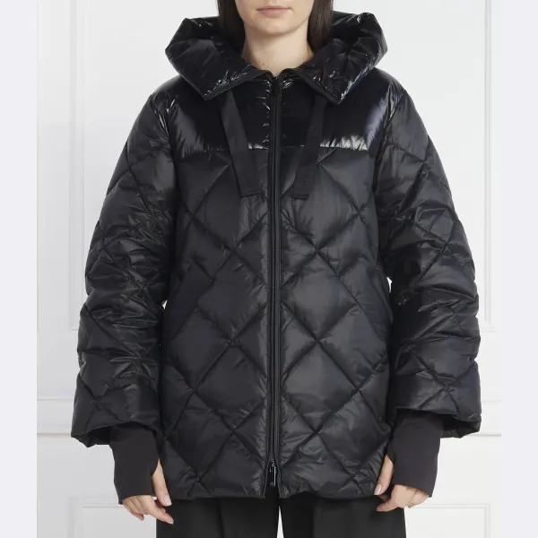 Пуховик стандартного кроя Marella, черный
Пуховик стандартного кроя Marella, черный