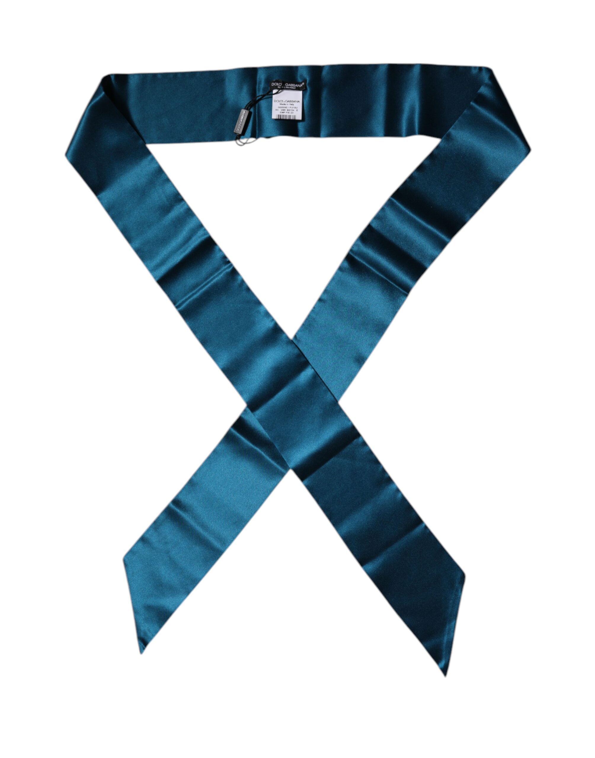 Темно-зеленый атласный шелковый узкий платок-шарф Dolce & Gabbana
Темно-зеленый атласный шелковый узкий платок-шарф Dolce & Gabbana