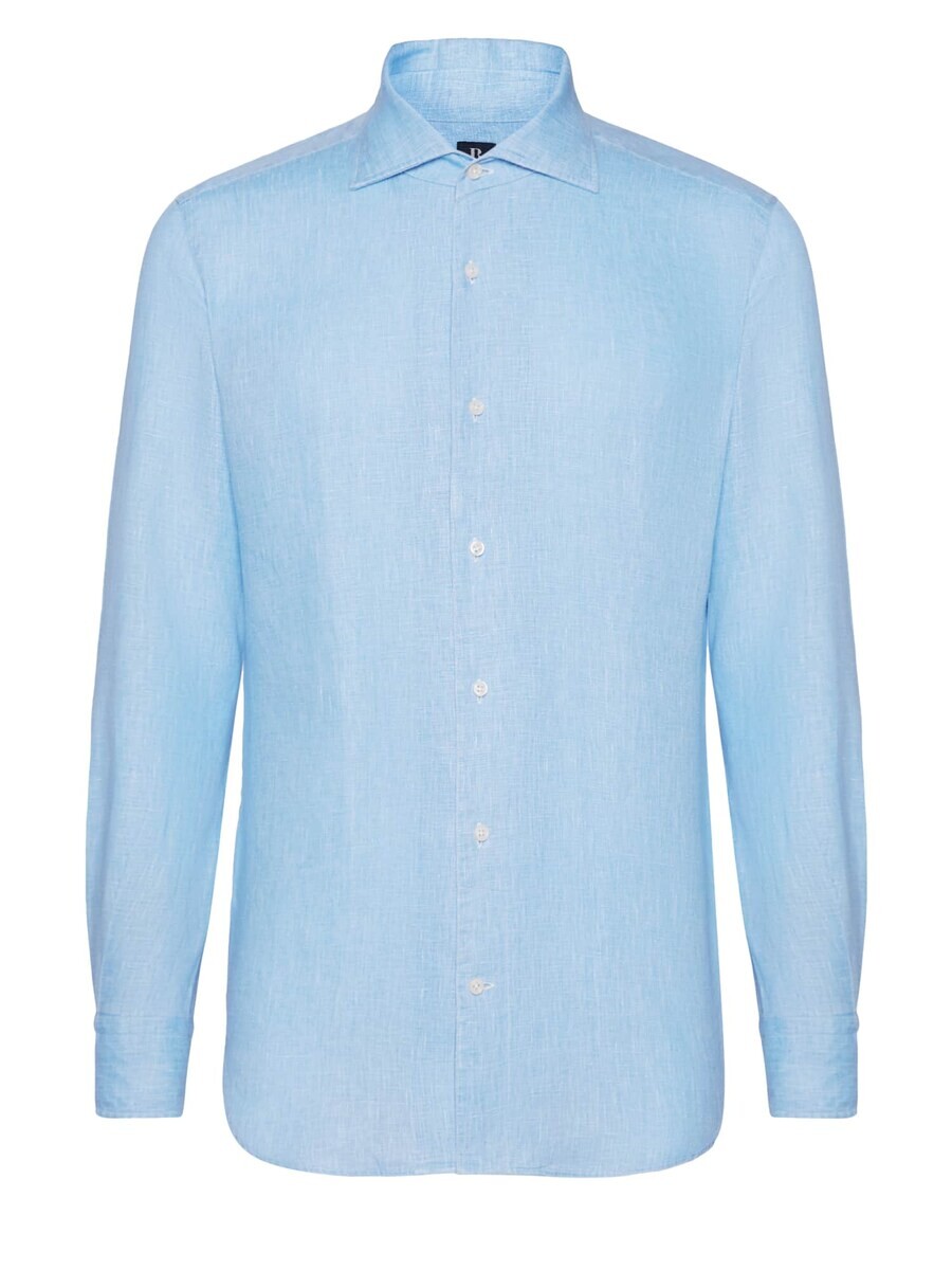 Рубашка узкого кроя на пуговицах Boggi Milano, светло-синий
Рубашка узкого кроя на пуговицах Boggi Milano, светло-синий