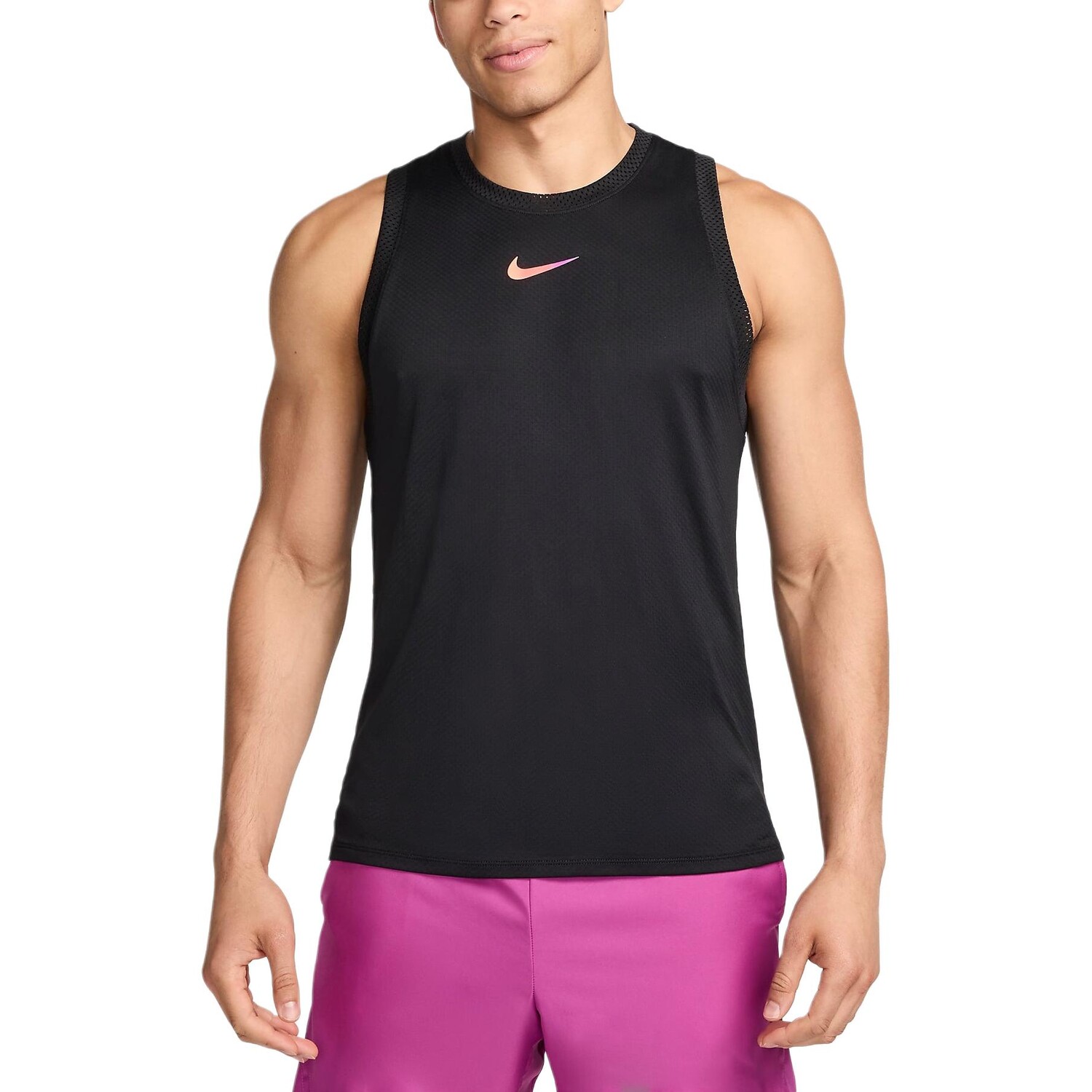 Майка Court Slam для мужчин, черный Nike, черный
Майка Court Slam для мужчин, черный Nike, черный