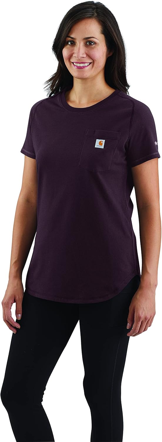 Женская футболка Carhartt Force свободного кроя средней плотности с карманами 105415, Blackberry
Женская футболка Carhartt Force свободного кроя средней плотности с карманами 105415, Blackberry