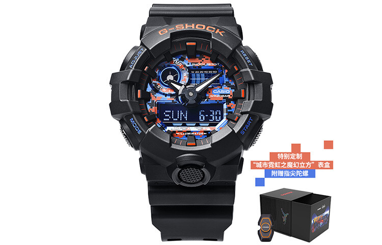 Мужские часы CASIO, Красный/Оранжевый/Синий
Мужские часы CASIO, Красный/Оранжевый/Синий