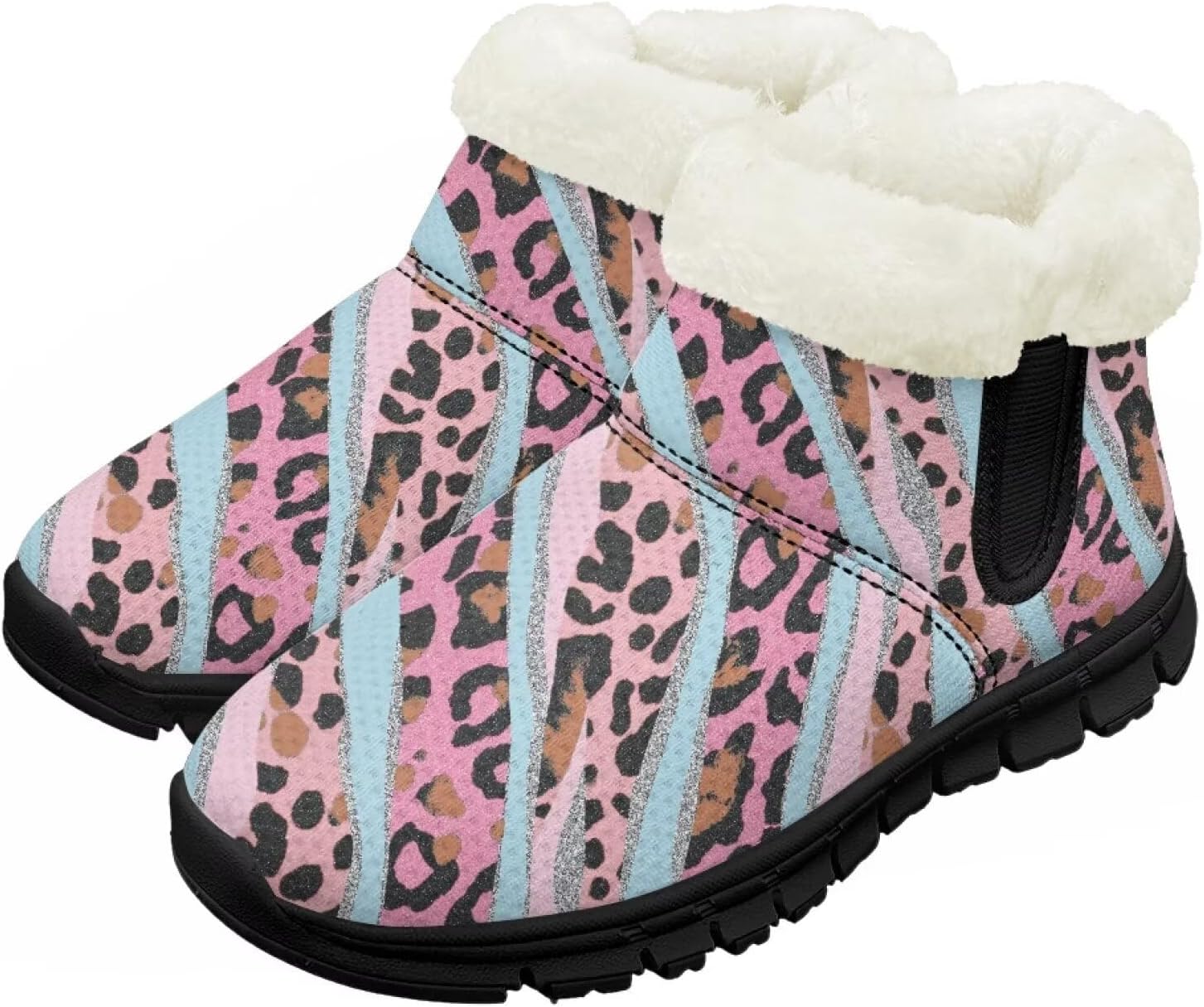 Детские зимние сапожки для мальчиков и девочек, утепленные искусственным мехом, ботильоны до щиколотки с противоскользящей подошвой для малышей, детей младшего и старшего возраста Chririnla, Fashionable Pink Leopard Print
Детские зимние сапожки для мальчиков и девочек, утепленные искусственным мехом, ботильоны до щиколотки с противоскользящей подошвой для малышей, детей младшего и старшего возраста Chririnla, Fashionable Pink Leopard Print