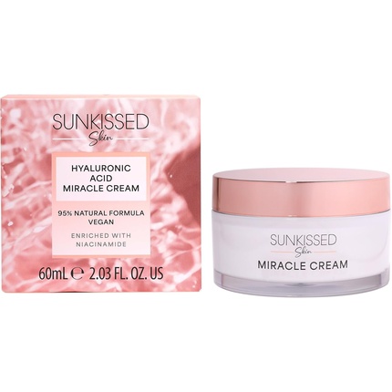 Крем для лица Skin Hyaluronic Acid Miracle Cream 60ml Enriched with Niacinamide
Крем для лица Skin Hyaluronic Acid Miracle Cream 60ml Enriched with Niacinamide