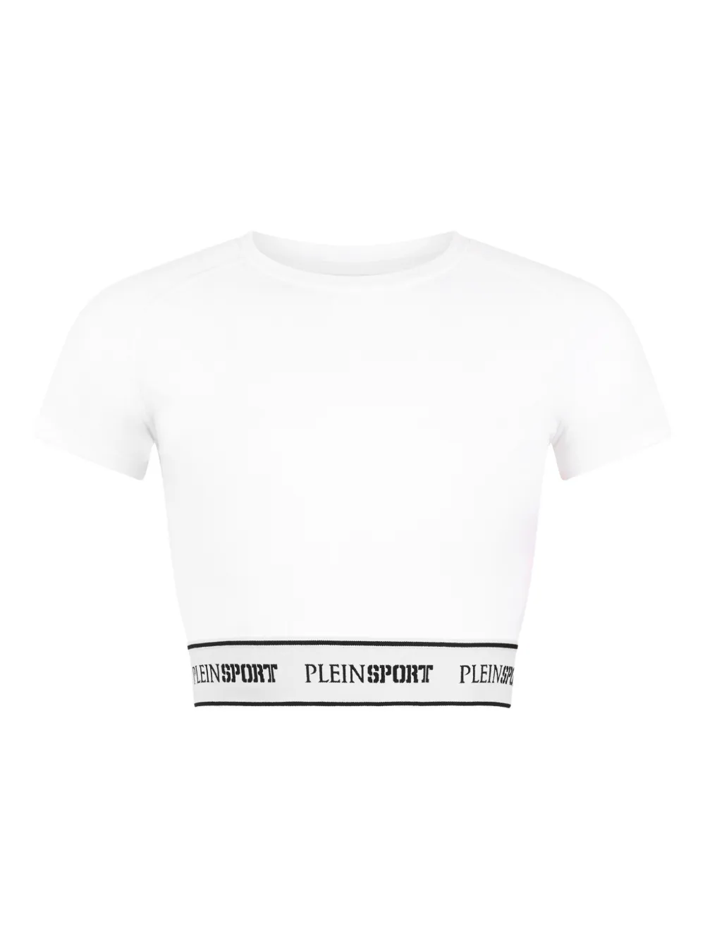 Укороченная футболка Plein Sport, белый
Укороченная футболка Plein Sport, белый