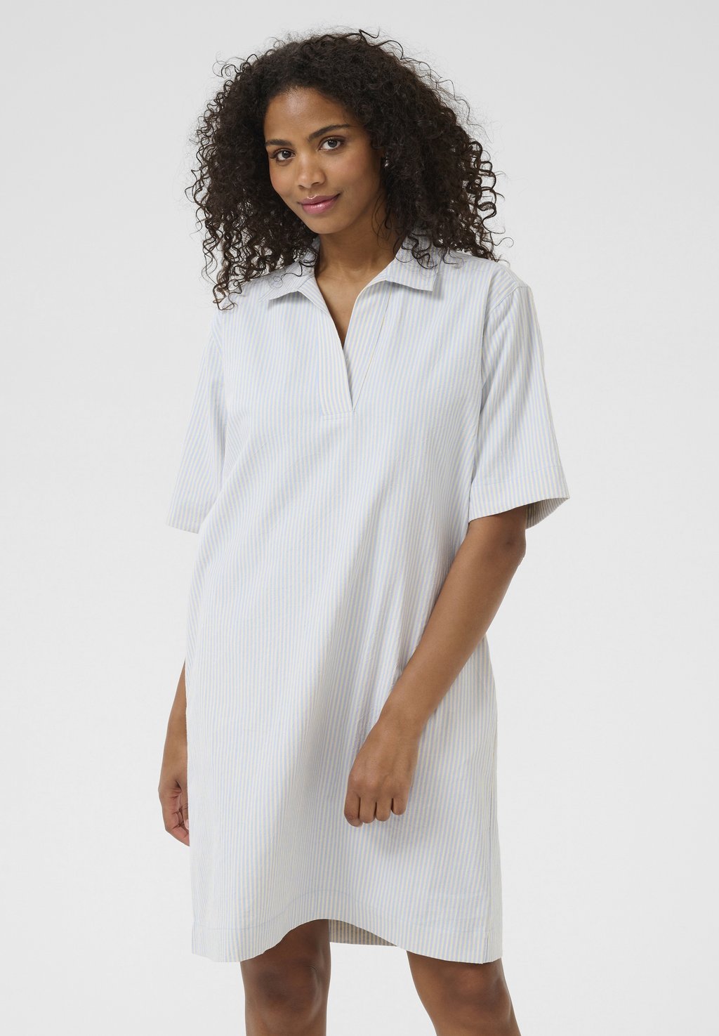 Платье-рубашка KANAYA STRIPED Kaffe, светло-голубой
Платье-рубашка KANAYA STRIPED Kaffe, светло-голубой