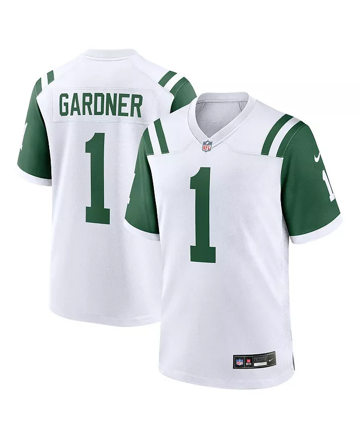 Мужская игровая футболка Ahmad Sauce Gardner Legacy New York Jets Nike, белый
Мужская игровая футболка Ahmad Sauce Gardner Legacy New York Jets Nike, белый