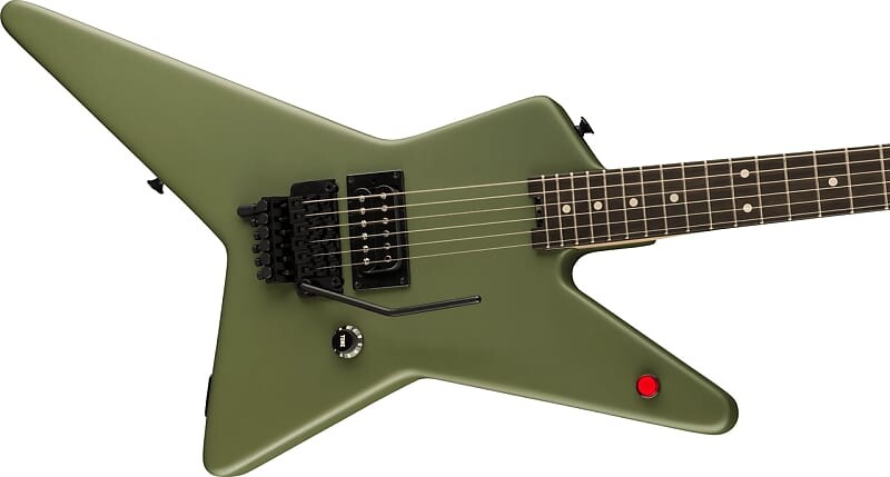 Электрогитара EVH - Limited Edition Star - Electric Guitar - Ebony Fretboard - Matte Army Drab
Электрогитара EVH - Limited Edition Star - Electric Guitar - Ebony Fretboard - Matte Army Drab