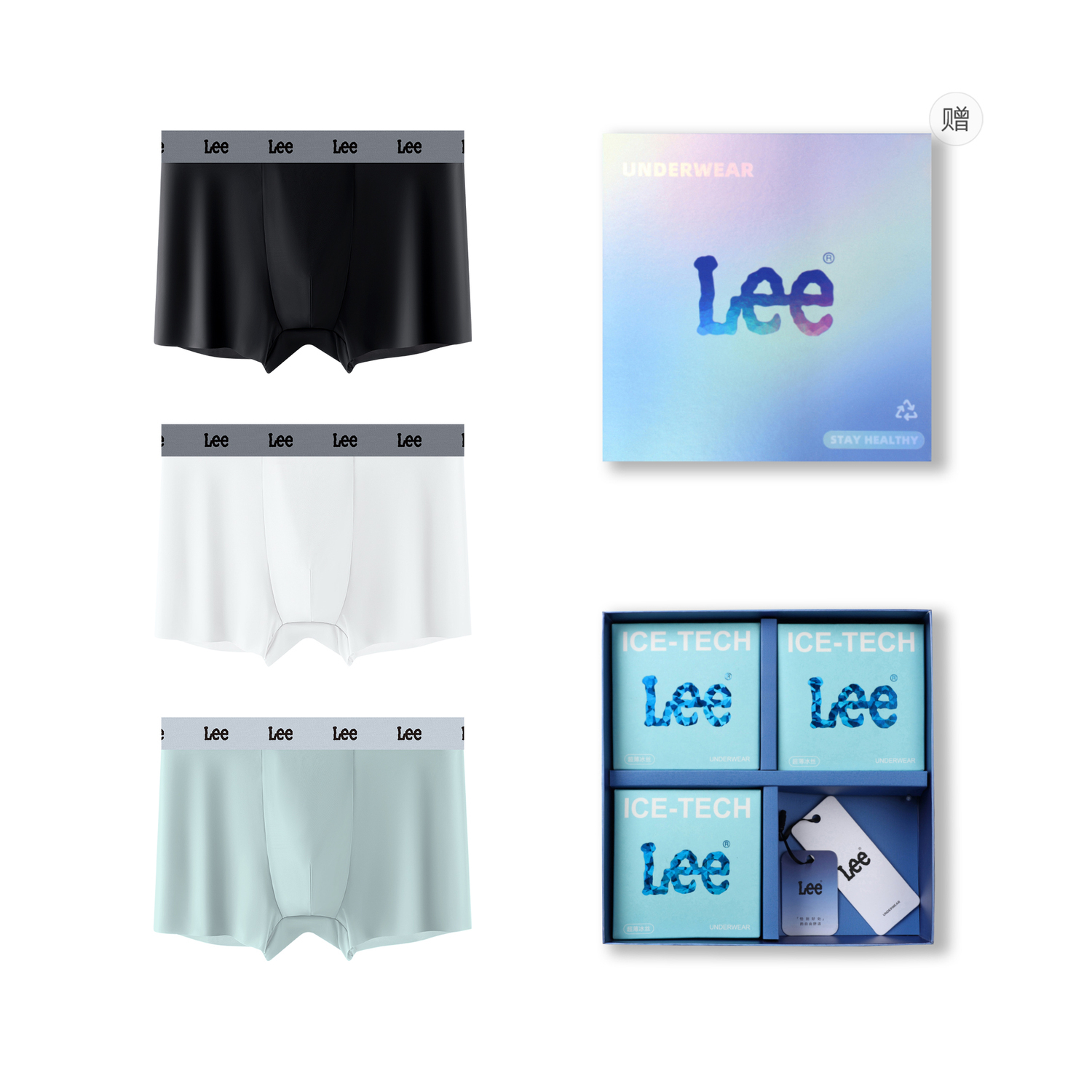 Комплект мужских трусов подарочный набор Lee, серый
Комплект мужских трусов подарочный набор Lee, серый