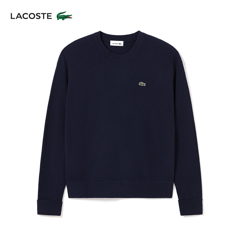 Пуловер женский Lacoste с круглым вырезом, темно-синий
Пуловер женский Lacoste с круглым вырезом, темно-синий