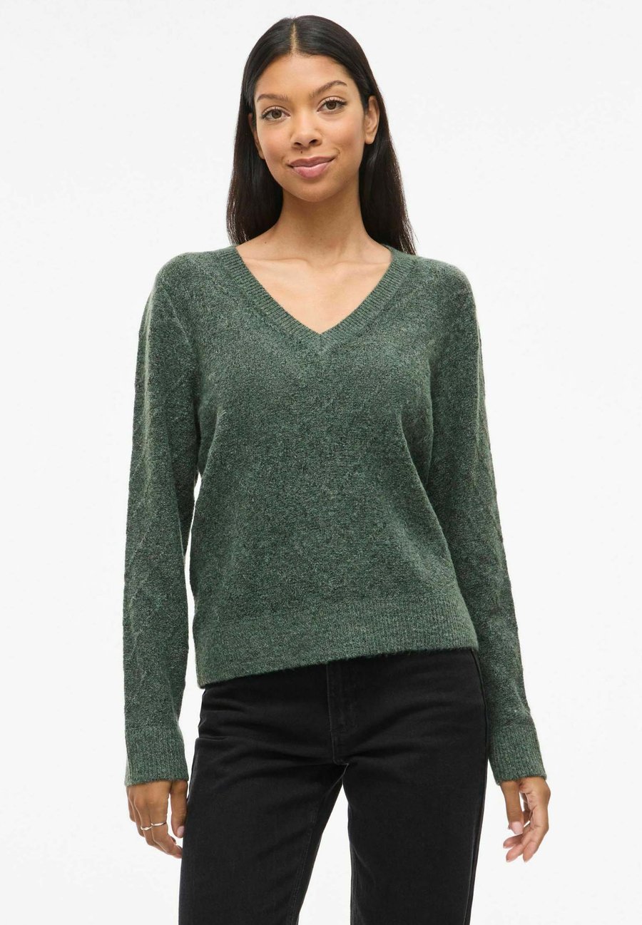 Джемпер VILA VIESTHER V-AUSSCHNITT, Laurel Wreath/Mottled Green
Джемпер VILA VIESTHER V-AUSSCHNITT, Laurel Wreath/Mottled Green