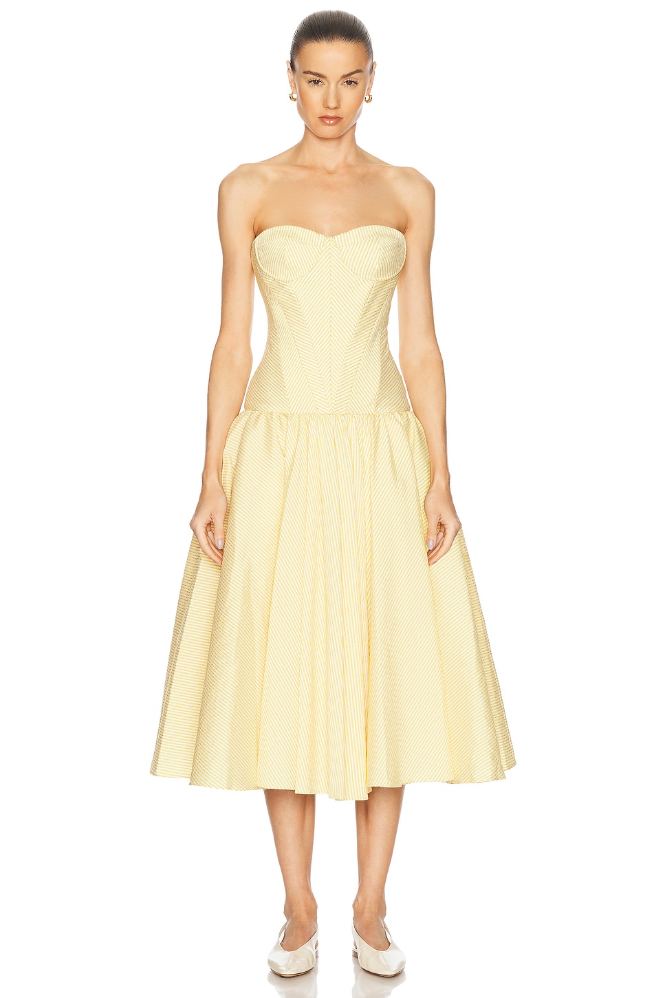 Летнее платье Alexis, Yellow Stripe
Летнее платье Alexis, Yellow Stripe