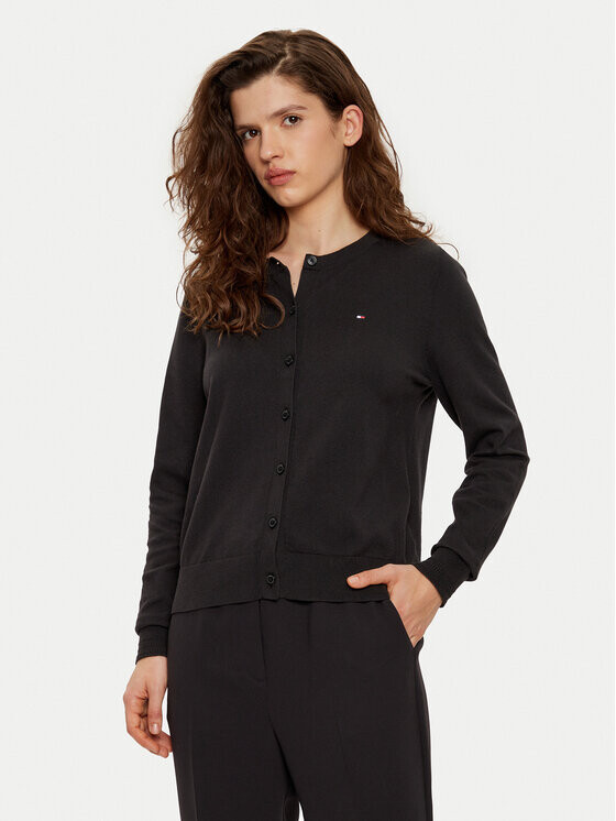 Кардиган стандартного кроя Tommy Hilfiger, черный
Кардиган стандартного кроя Tommy Hilfiger, черный