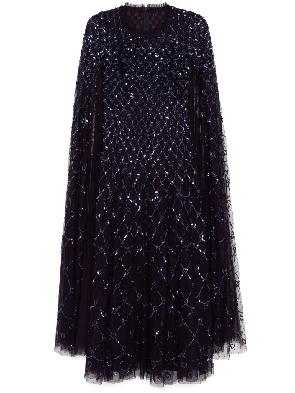 Декорированное вечернее платье Needle & Thread, фиолетовый
Декорированное вечернее платье Needle & Thread, фиолетовый