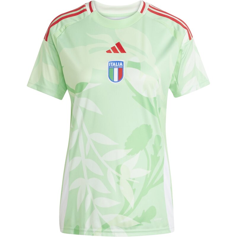 Женская выездная футболка сборной Италии 25 Adidas, цвет glomin
Женская выездная футболка сборной Италии 25 Adidas, цвет glomin