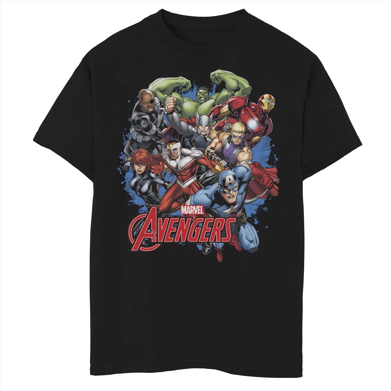 Классическая футболка с графическим рисунком «Марвел Мстители» для мальчиков 8–20 лет Marvel
Классическая футболка с графическим рисунком «Марвел Мстители» для мальчиков 8–20 лет Marvel