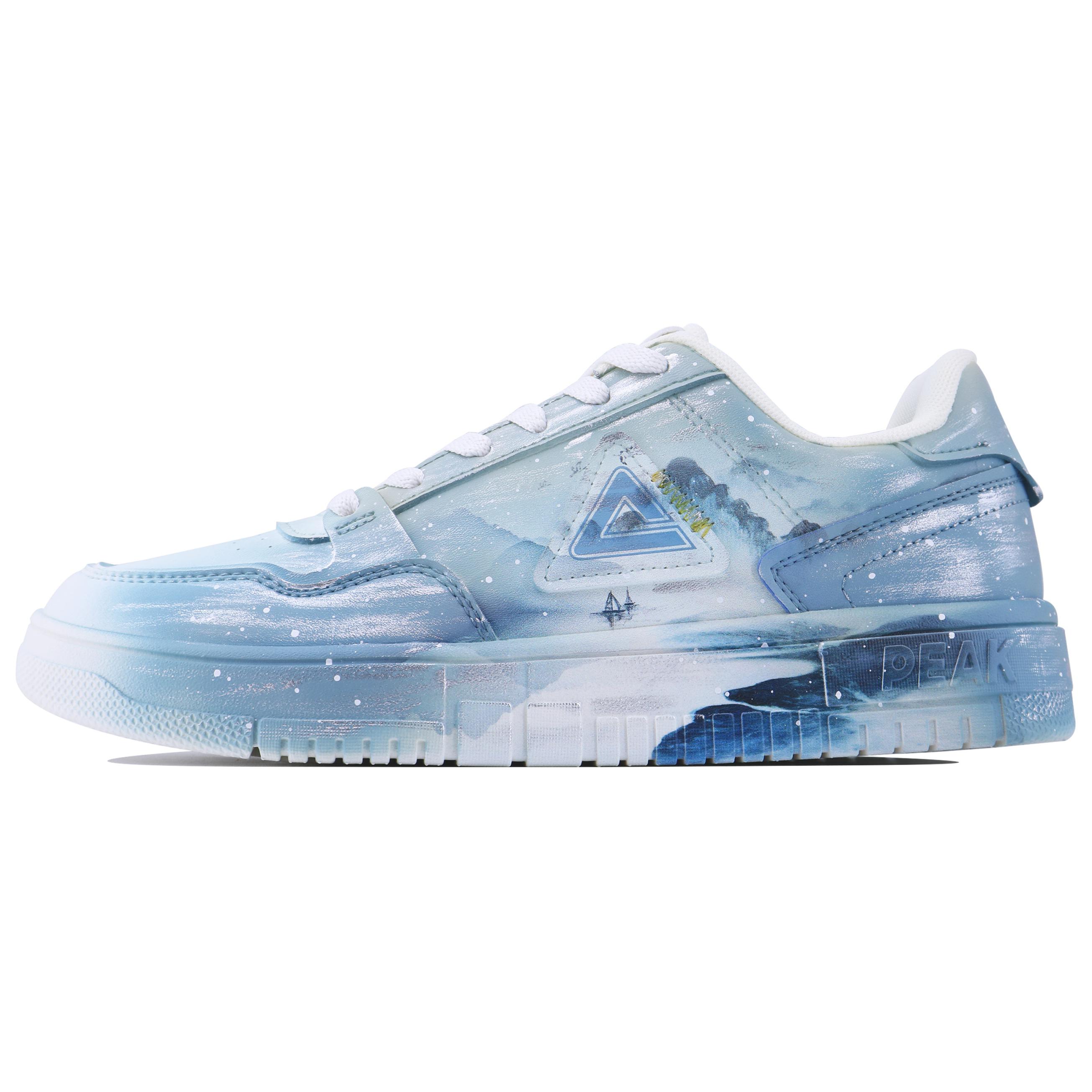 PEAK Низкие кроссовки для скейтбординга с противоскользящей амортизацией и износостойкостью, мужские, белые и синие
PEAK Низкие кроссовки для скейтбординга с противоскользящей амортизацией и износостойкостью, мужские, белые и синие