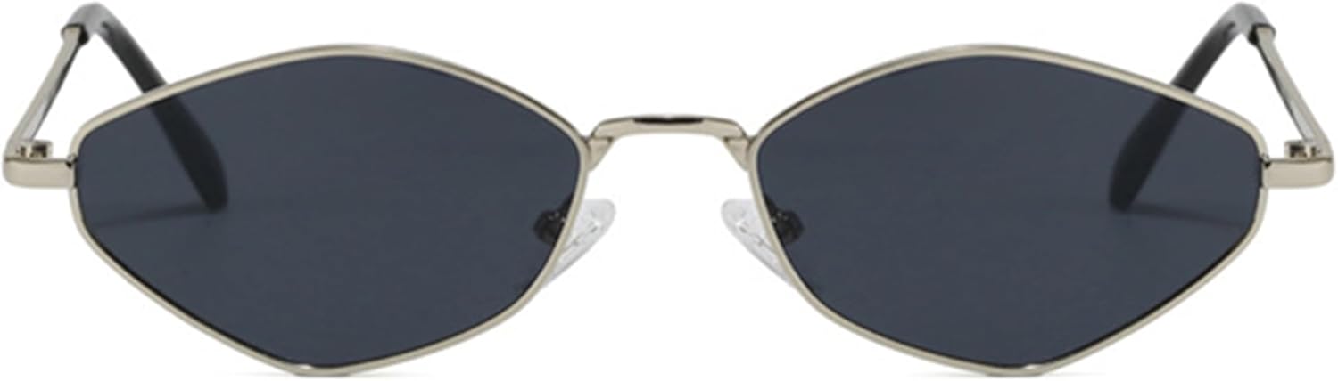 Солнцезащитные очки Bullabulling в стиле ретро с шестиугольной металлической оправой для женщин и мужчин, 2026. Модные винтажные солнцезащитные очки в узкой золотой оправе, стильные, маленькие, в стиле 90-х, Silvery Gray
Солнцезащитные очки Bullabulling в стиле ретро с шестиугольной металлической оправой для женщин и мужчин, 2026. Модные винтажные солнцезащитные очки в узкой золотой оправе, стильные, маленькие, в стиле 90-х, Silvery Gray