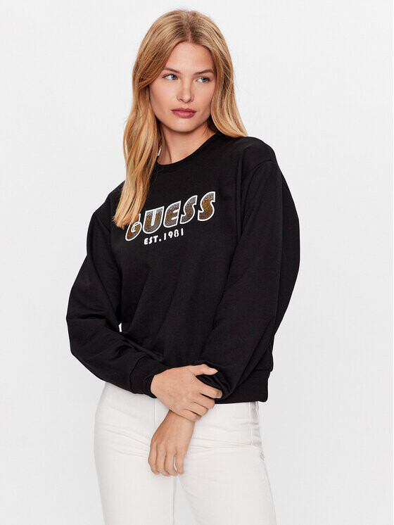 Толстовка свободного кроя Guess, черный
Толстовка свободного кроя Guess, черный