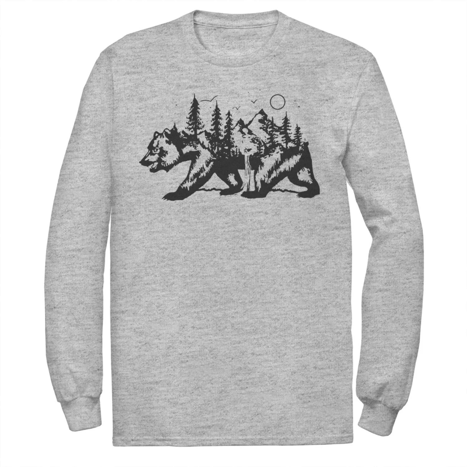 Мужская футболка с силуэтом медведя Fifth Sun Camping Licensed Character
Мужская футболка с силуэтом медведя Fifth Sun Camping Licensed Character