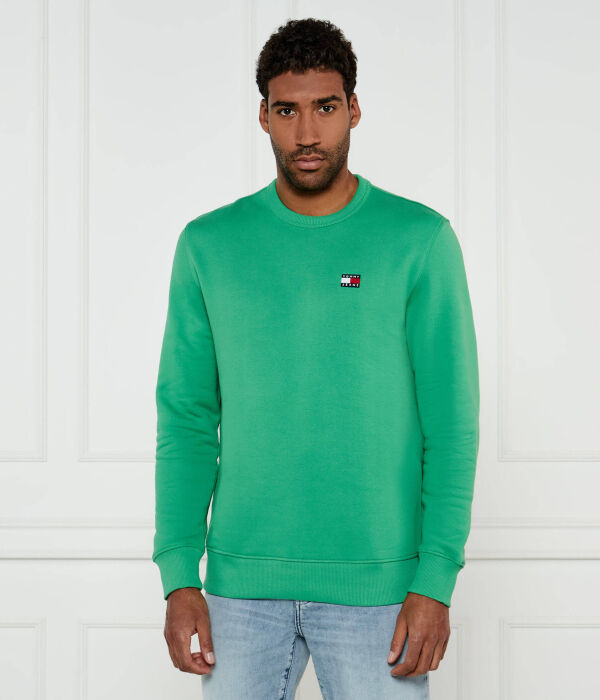 Толстовка мужская Tommy Jeans с логотипом, зеленый 
Толстовка мужская Tommy Jeans с логотипом, зеленый