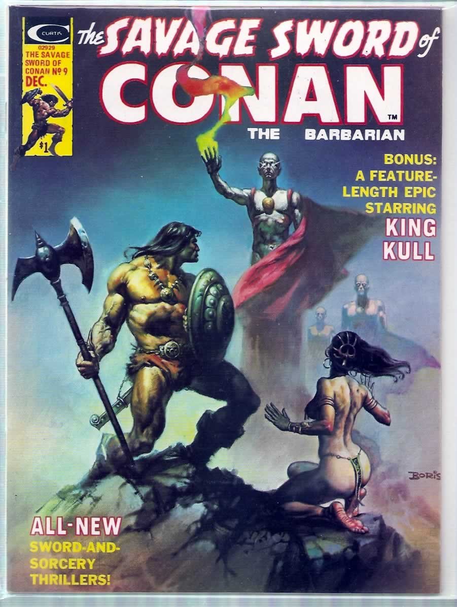 The Savage Sword of Conan the Barbarian, Vol. 1, No. 9 (Marvel Comics Group)
The Savage Sword of Conan the Barbarian, Vol. 1, No. 9 (Marvel Comics Group)