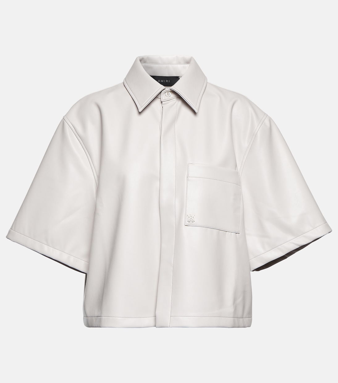 Рубашка из искусственной кожи Amiri, Alabaster
Рубашка из искусственной кожи Amiri, Alabaster