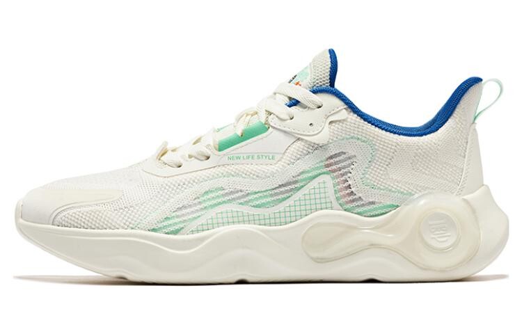 Мужские кроссовки Lifestyle с низким верхом, белый/зеленый Qiaodan
Мужские кроссовки Lifestyle с низким верхом, белый/зеленый Qiaodan