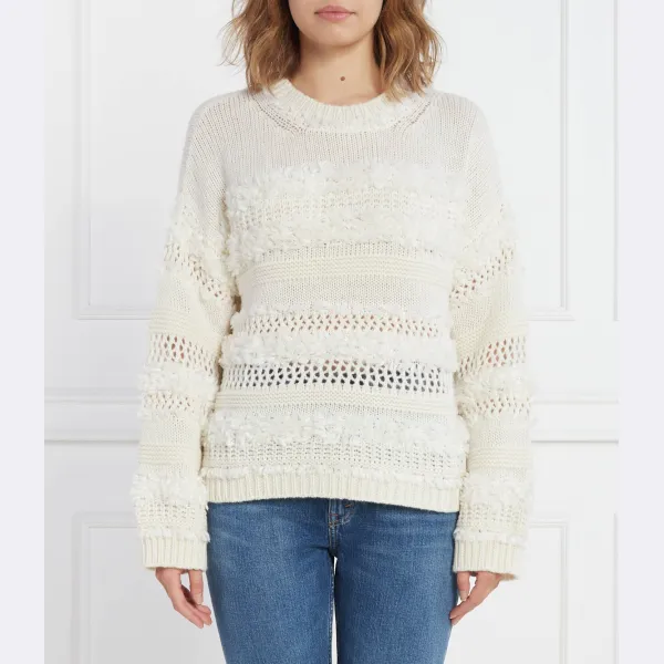 Шерстяной свитер обычного кроя Liviana Conti, белый
Шерстяной свитер обычного кроя Liviana Conti, белый