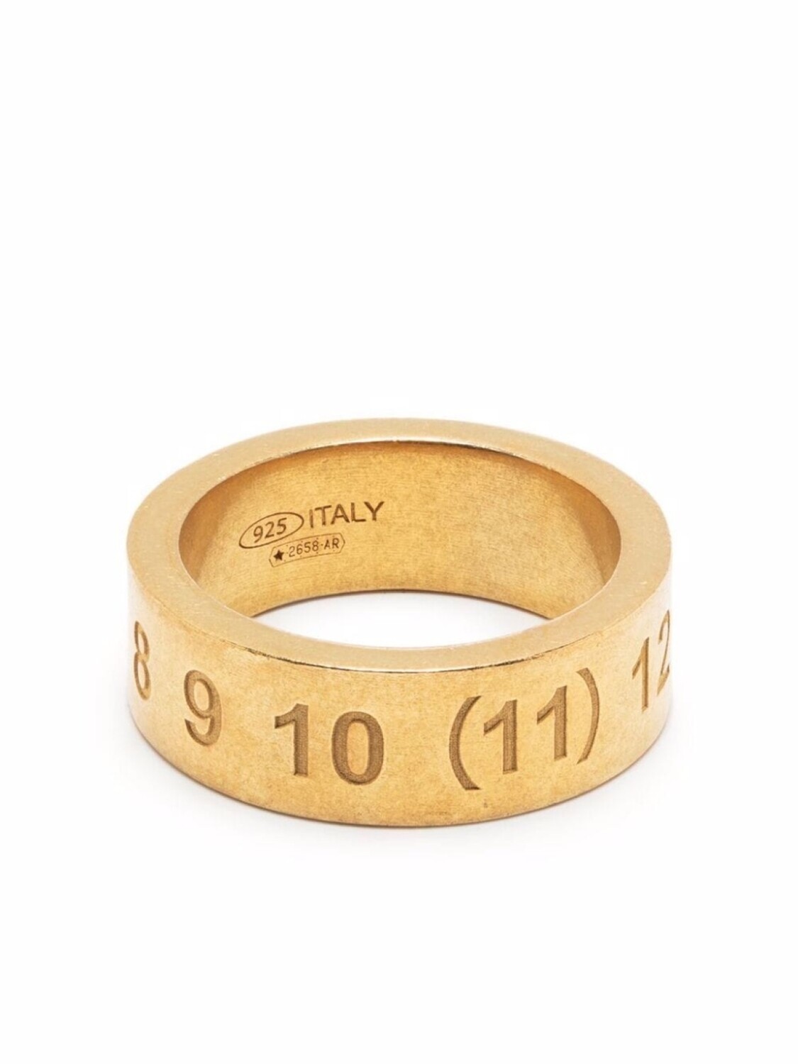 Кольцо из позолоченного серебра Maison Margiela, золотой
Кольцо из позолоченного серебра Maison Margiela, золотой