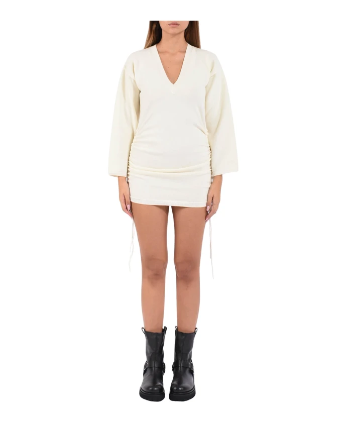 Короткое платье с V-образным вырезом Akep, бежевый
Короткое платье с V-образным вырезом Akep, бежевый