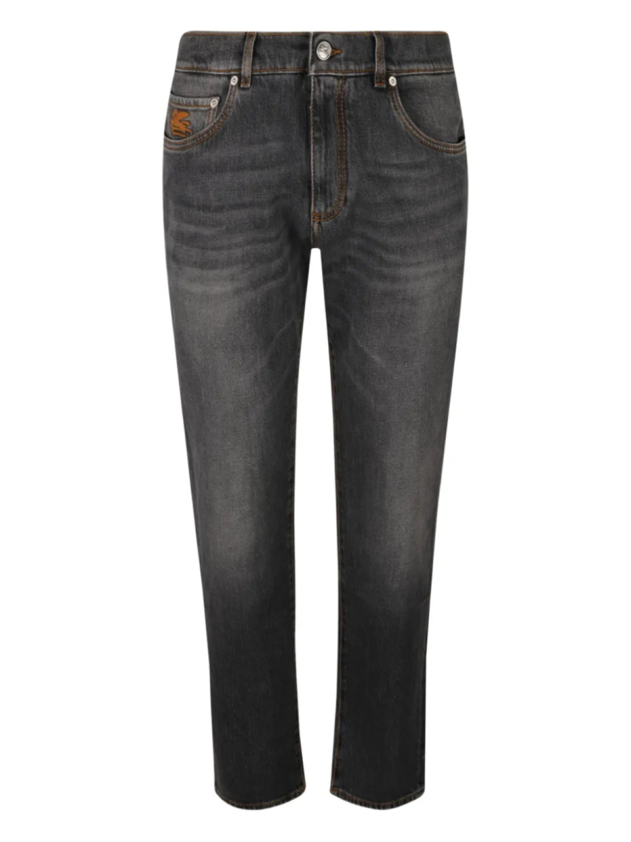 Джинсы с вышитым логотипом ETRO, серый
Джинсы с вышитым логотипом ETRO, серый