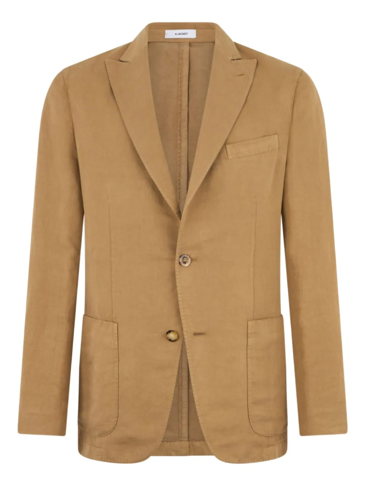 Однобортный блейзер Boglioli, коричневый 
Однобортный блейзер Boglioli, коричневый