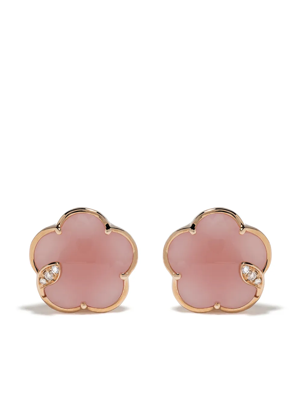 Серьги-гвоздики Bon Ton из розового золота с кварцем и бриллиантами PASQUALE BRUNI, розовый
Серьги-гвоздики Bon Ton из розового золота с кварцем и бриллиантами PASQUALE BRUNI, розовый