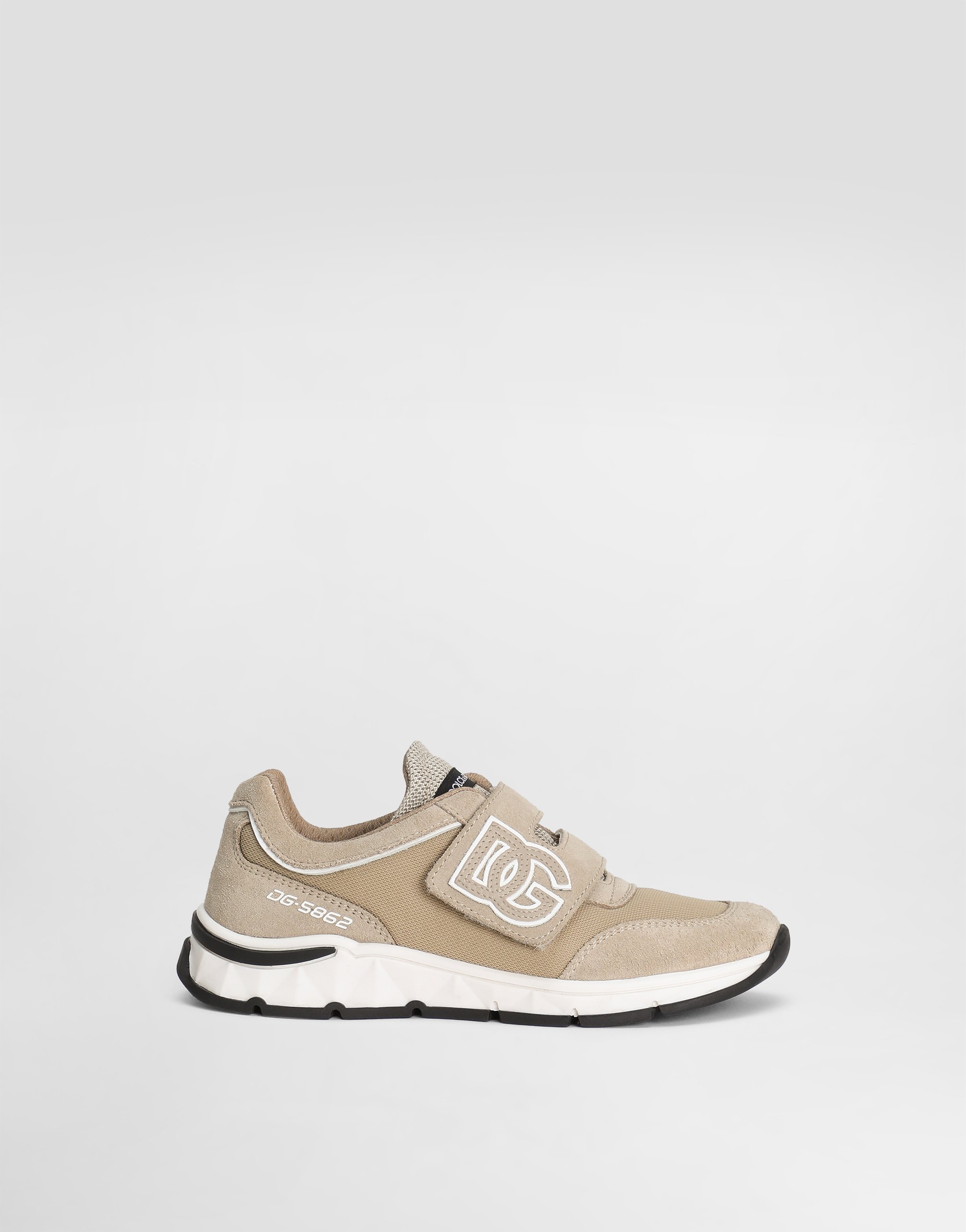 Кроссовки DG Running из сетчатого материала и спилка Dolce&Gabbana, бежевый
Кроссовки DG Running из сетчатого материала и спилка Dolce&Gabbana, бежевый